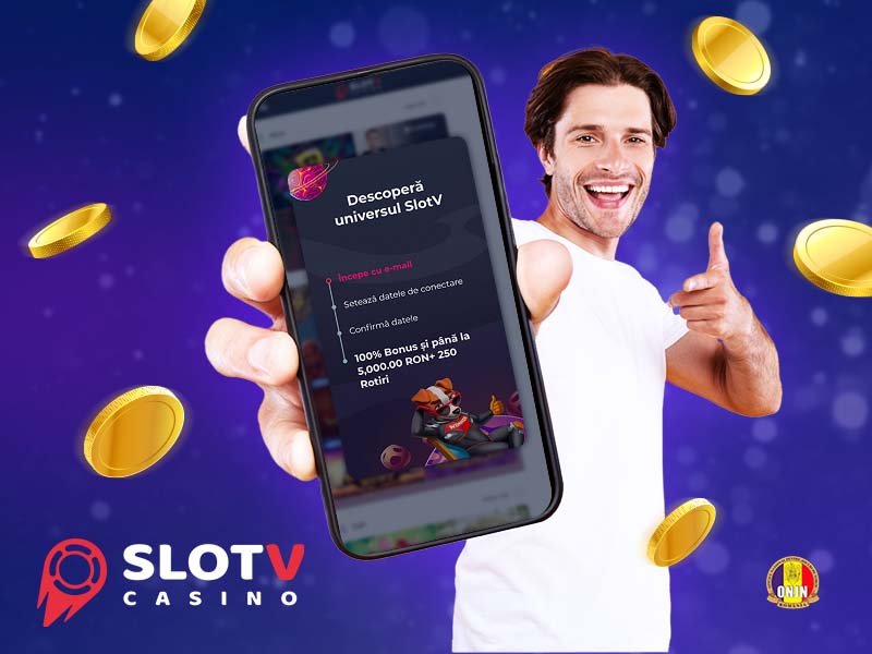Înregistrarea și verificarea la SlotV casino